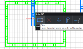 Edit using PEDIT, BREAK, TRIM, EXTEND