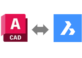 Seamless file transfer between AutoCAD and BricsCAD